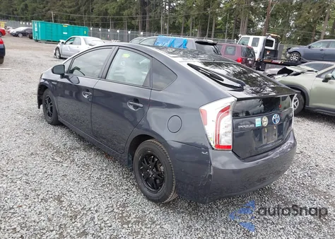 2015 Toyota Prius Two from USA, damaged, VIN JTDKN3DUXF0407499